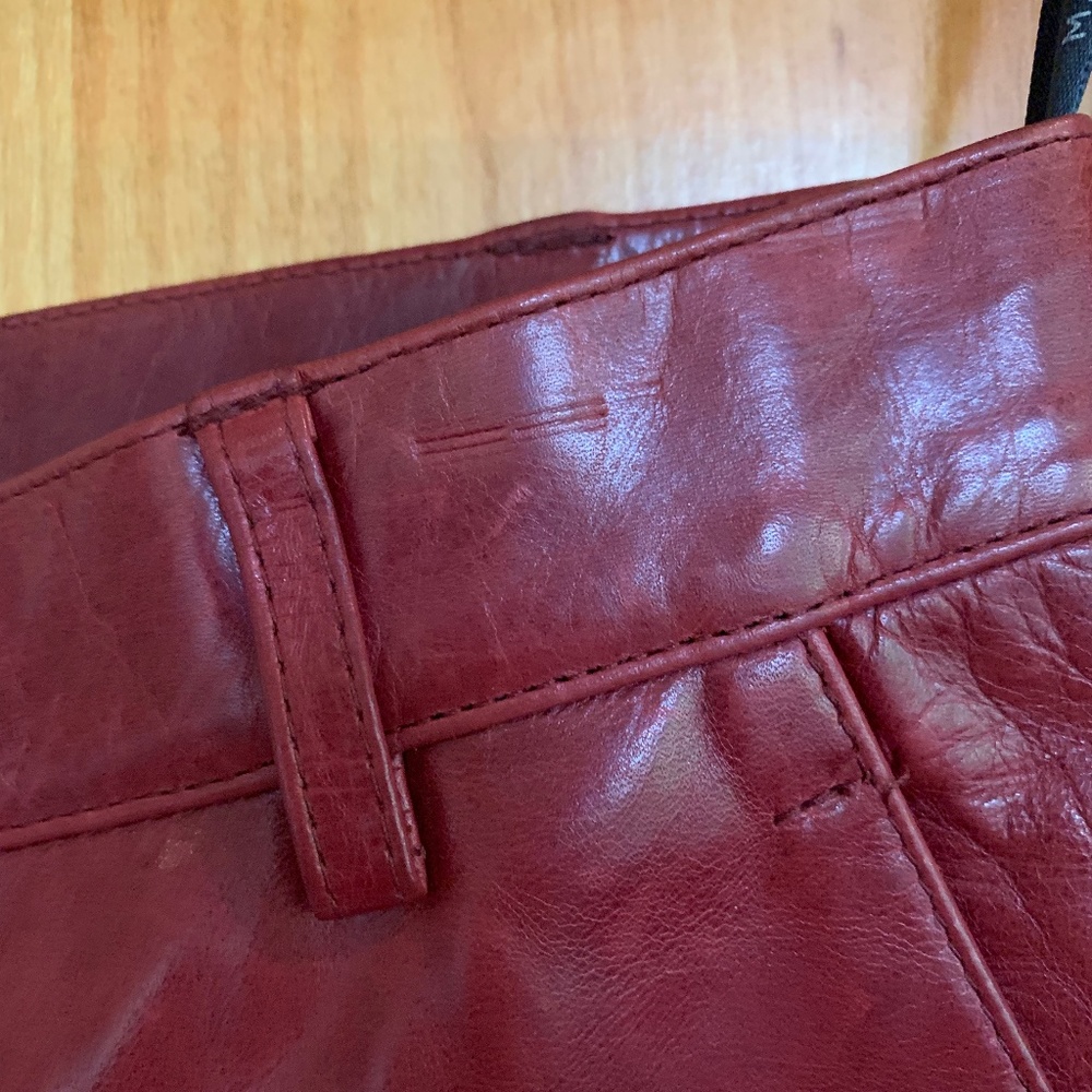 Vintage Red Marc Jacobs Runway Pants , Sz 4 - Picture 4 of 4